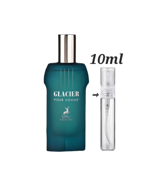 Maison Alhambra Glacier Pour Homme 10ml decants in Ireland, Arabic perfumes with worldwide shipping.