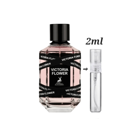 Maison Alhambra Victoria Flower 2ml decants available in Ireland for luxury scent decanting.