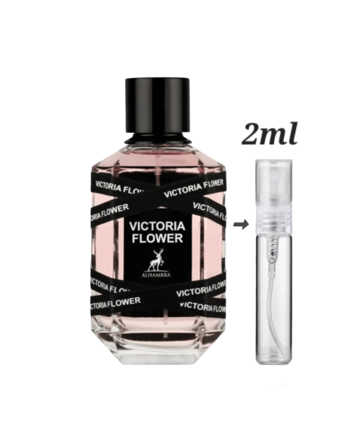 Maison Alhambra Victoria Flower 2ml decants available in Ireland for luxury scent decanting.