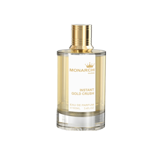 Monarch Instant Gold Crush at Milestone Perfumes: a captivating blend of woody, sweet, and floral notes.