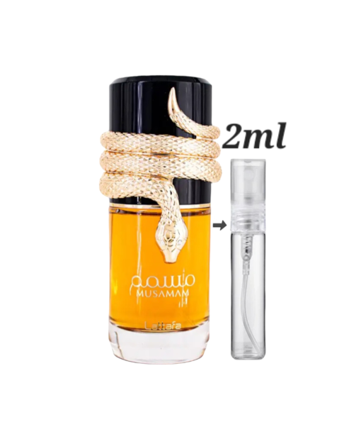 Lattafa Musamam 2ml decants, worldwide shipping