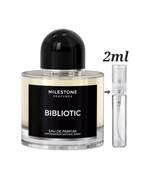 Milestone Perfumes Bibliotic 2ml decant bottle dublin online shop