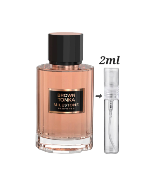 Milestone Perfumes Brown Tonka 2ml decants, niche perfumes ireland