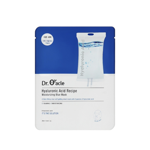 Dr.Oracle Hyaluronic Acid Recipe Moisturizing Blue Mask