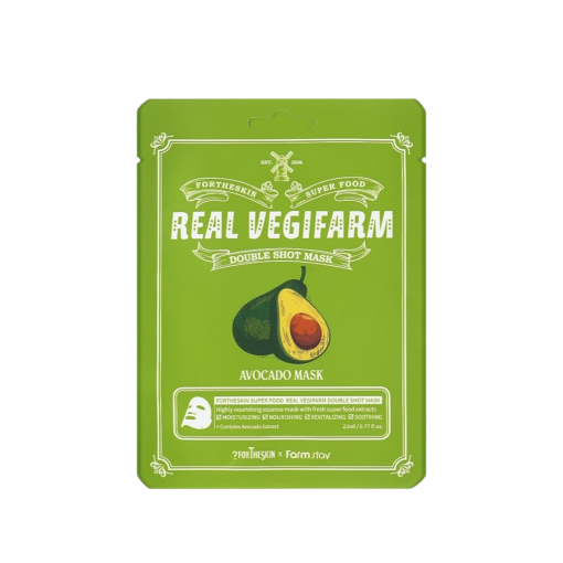 FORTHESKIN SUPER FOOD REAL VEGIFARM AVOCADO MASK