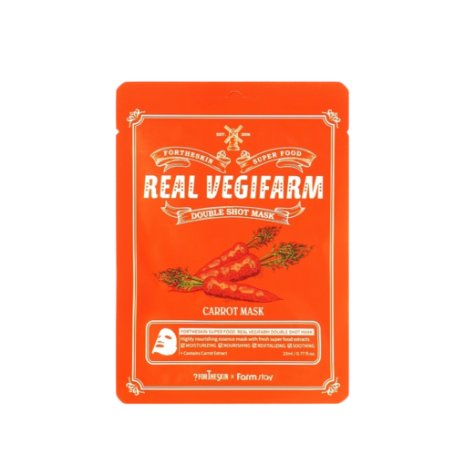 FORTHESKIN SUPER FOOD REAL VEGIFARM CARROT MASK