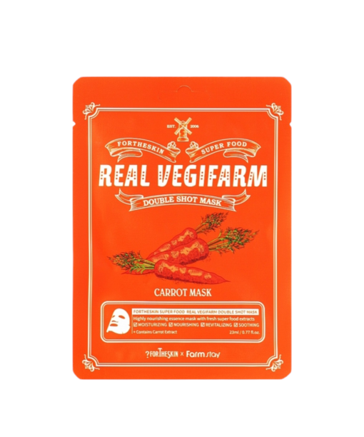 FORTHESKIN SUPER FOOD REAL VEGIFARM CARROT MASK