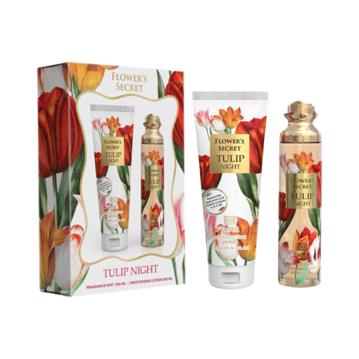 Emper Flower's Tulip Night Gift Set 2 in 1