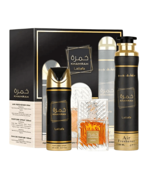 Lattafa Khamrah Gift Set 3 in 1 NEW