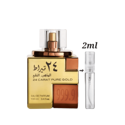 Lattafa 24 Carat Pure Gold 2ml decants