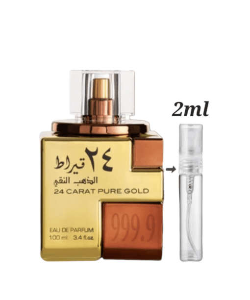 Lattafa 24 Carat Pure Gold 2ml decants