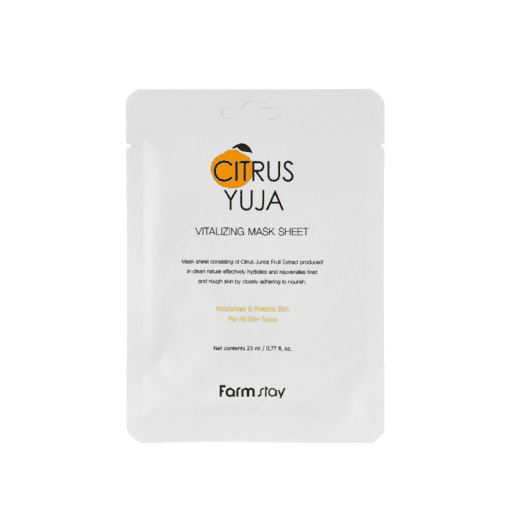 Farmstay Citrus Yuja Vitalizing Mask Sheet 23 ml