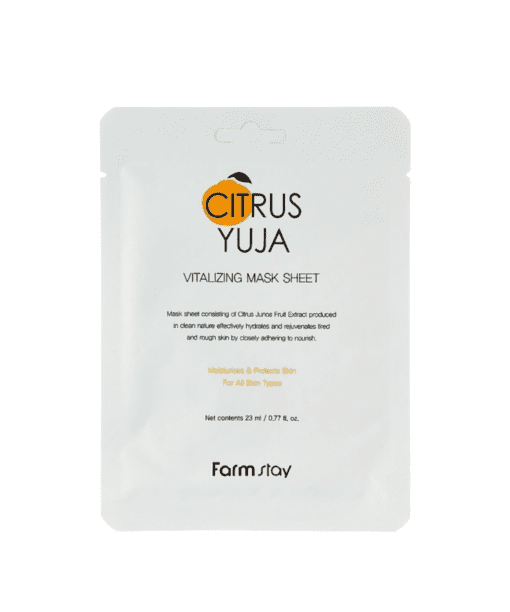 Farmstay Citrus Yuja Vitalizing Mask Sheet 23 ml