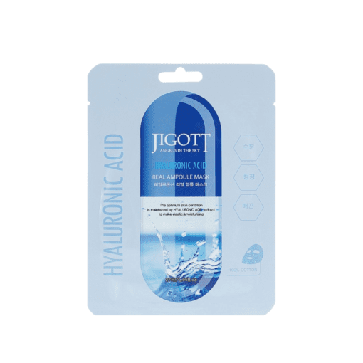 JIGOTT Hyaluronic Acid Real Ampoule Mask 27ML