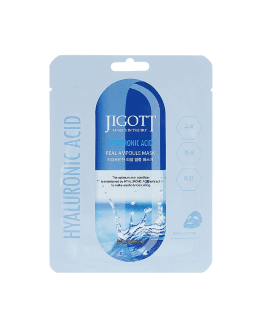 JIGOTT Hyaluronic Acid Real Ampoule Mask 27ML