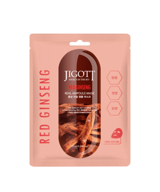 Jigott Red Ginseng Real Ampoule Mask