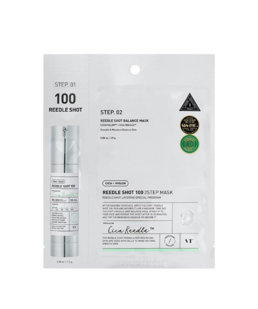 VT COSMETICS Reedle Shot 100 2-Step Mask