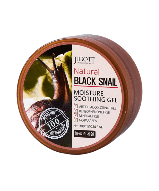 Jigott Natural Black Snail Moisture Soothing Gel 300 ml