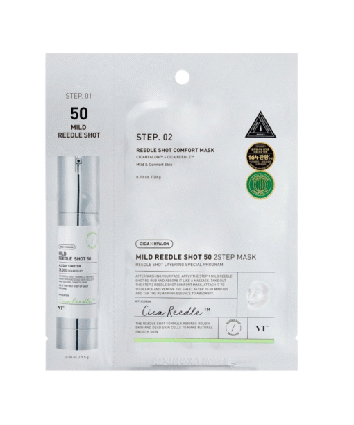 VT COSMETICS Mild Reedle Shot 50 2 Step Mask